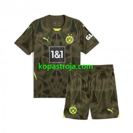 Billiga Fotbollströjor Borussia Dortmund Målvakt Barn Hemma tröja 2024/25 Kortärmad